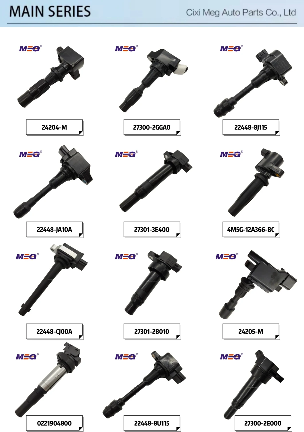 Manufactures Price Auto Parts Buy Car Ignition Coils OEM 036905715A for VW