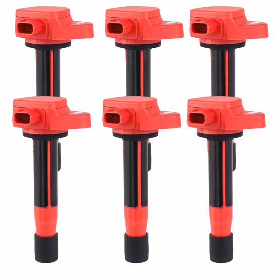 Ignition Coil Pack Compatible with Honda Accord 2008-2012 Odyssey 2008-2017 Acura Rl Tl Tsx 2009-2014 3.5L 3.7L 6-PC Set